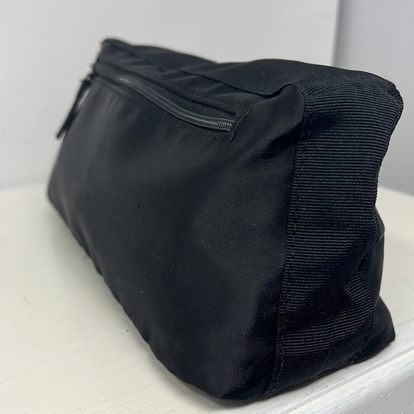 Narciso Rodriguez Black Satin Zip Clutch Bag - Picture 4 of 10